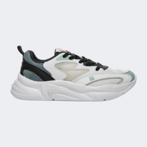 Erke Jogging Men Running Shoes Light Grey/Black