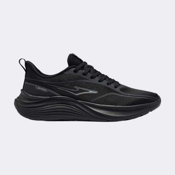 Erke Men Running Shoes Black