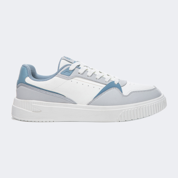 Erke Skateboard Men Lifestyle Sneaker White/Grey/Blue